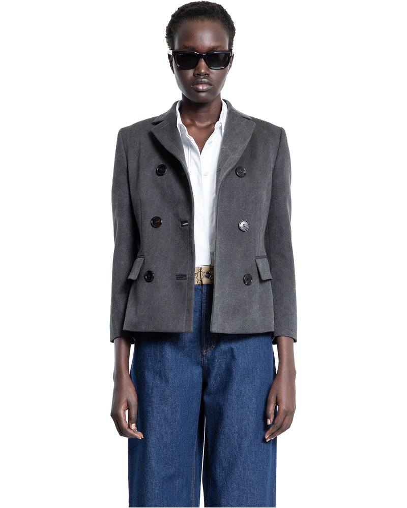 Оригінальна Washed Cotton Canvas Blazer Gucci