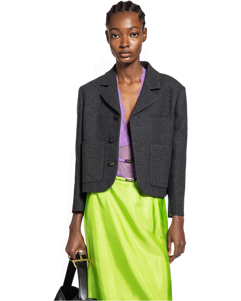Cropped Wool Blazer Gucci оригінал – Купити в Україні