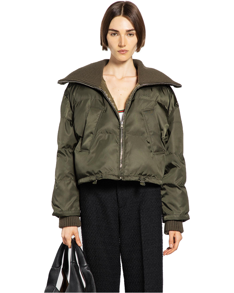 Fine Nylon Gabardine Puffer Jacket Gucci – Гарантія оригінальності
