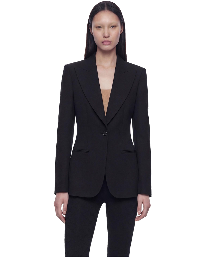 Technical Stretch Wool Blazer Gucci – Гарантія оригінальності