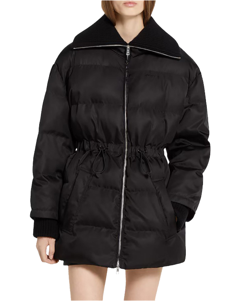 Оригінальна Padded Bomber Jacket With Gabardine Trim Gucci