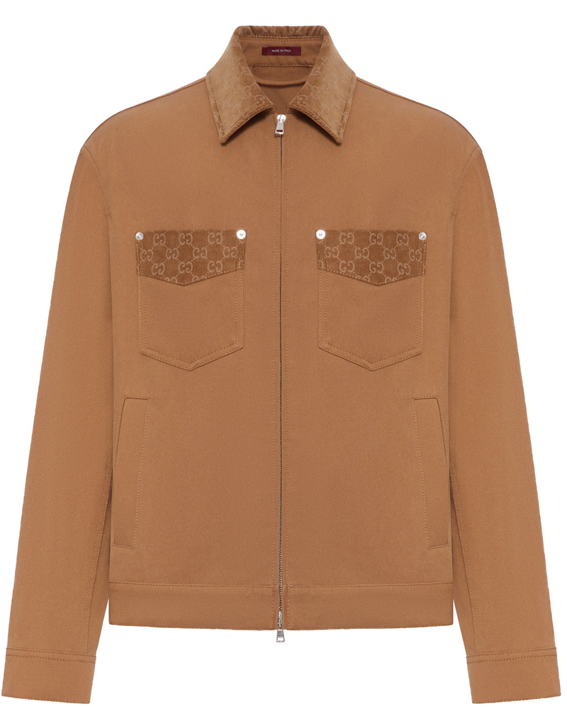 Оригінальна Spw Jacket In Heavy Cotton Canvas Gucci