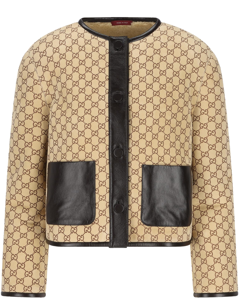 Giacca In Montone Gg Gucci – Гарантія оригінальності
