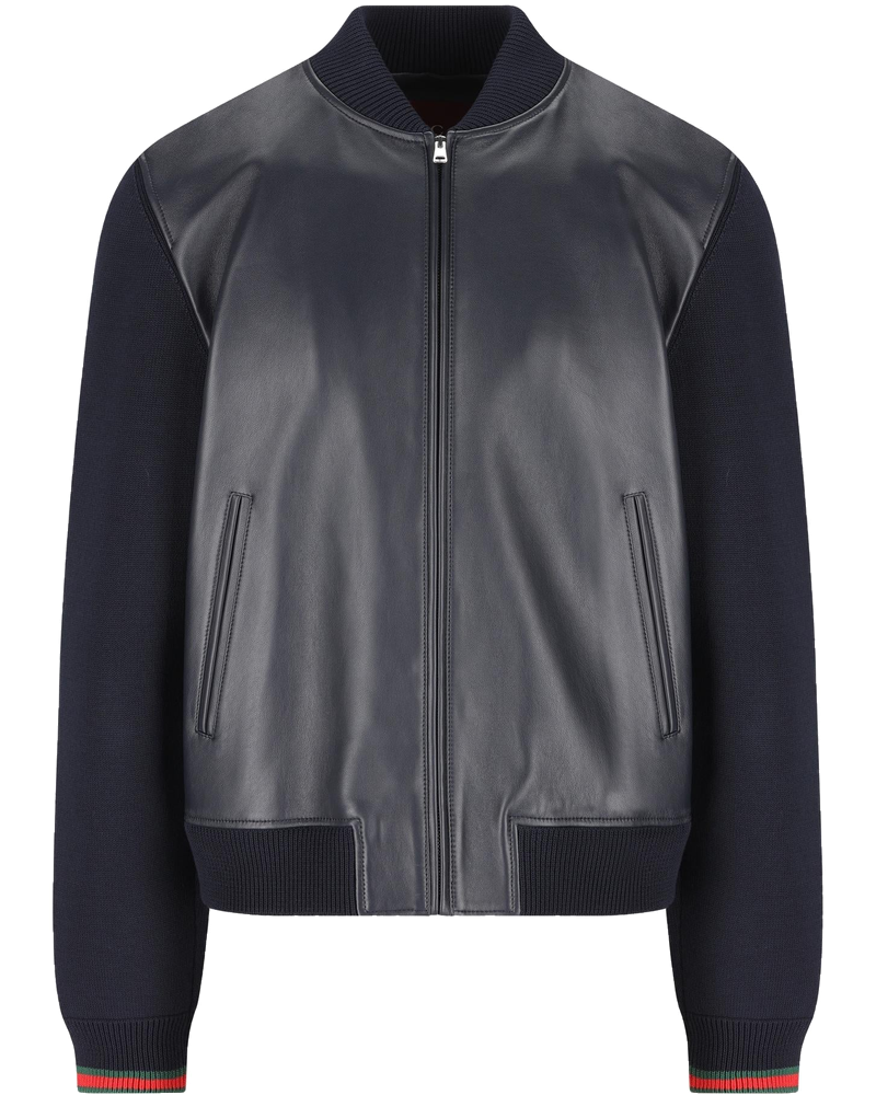Bomber In Nappa E Maglia Gucci оригінал – Купити в Україні