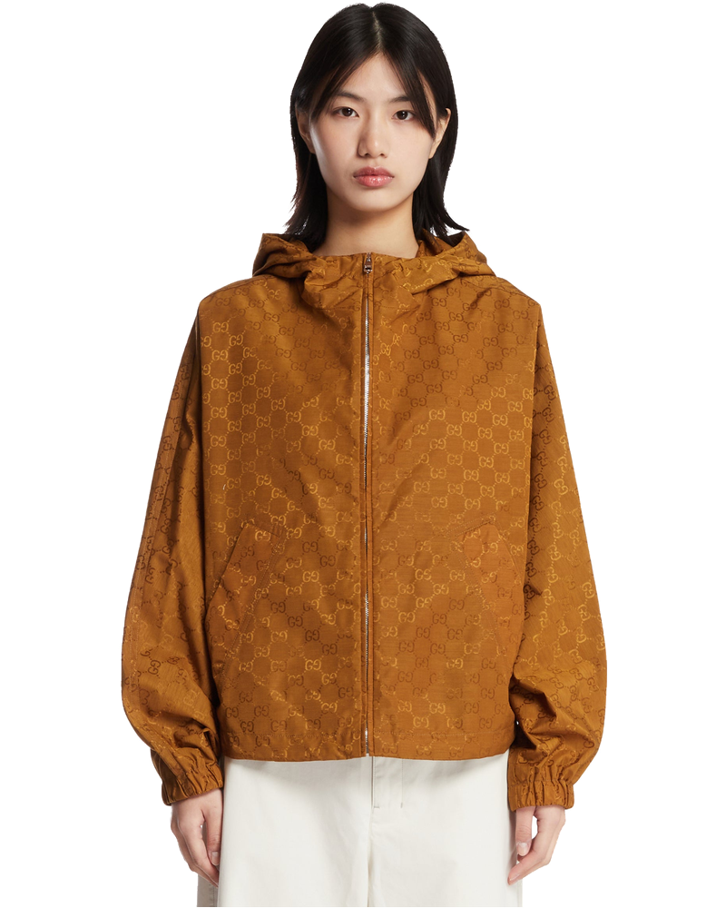 Yellow Gg Hooded Jacket Gucci оригінал – Купити в Україні