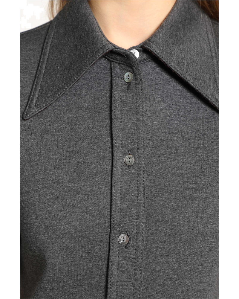 Wool Cotton Jersey Short Sleeve Shirt Gucci – Гарантія оригінальності