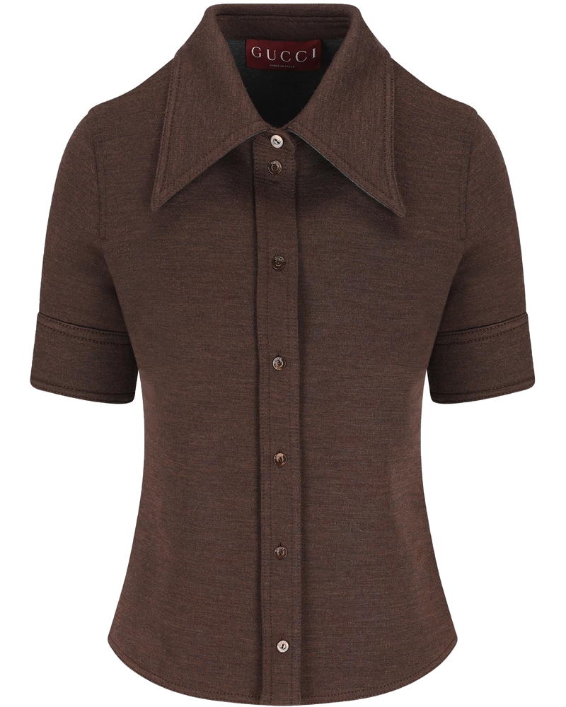 Cotton And Wool Shirt Gucci оригінал – Купити в Україні