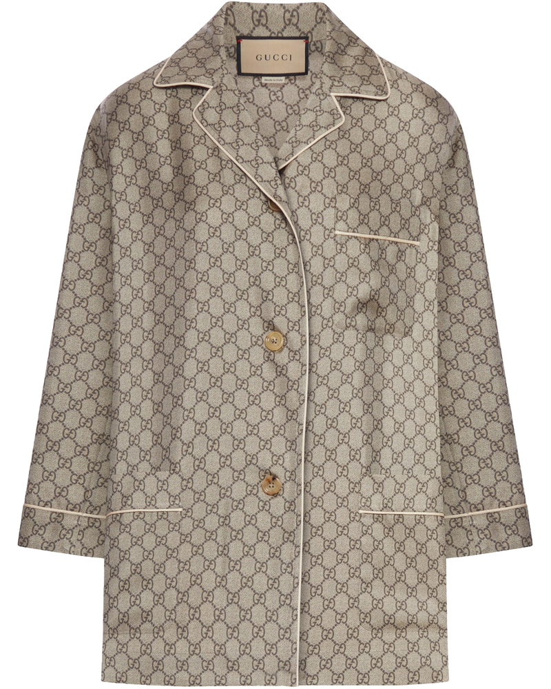 Gg Supreme Silk Shirt Gucci оригінал – Купити в Україні