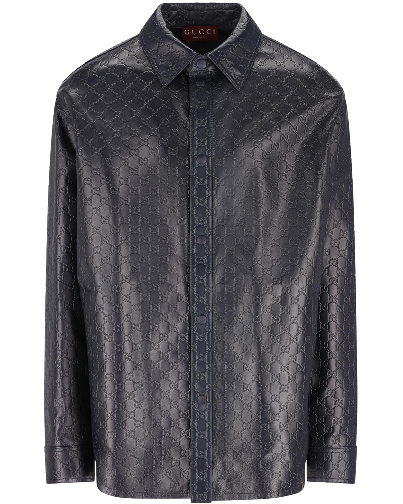 Leather Shirt Gg Gucci – Гарантія оригінальності