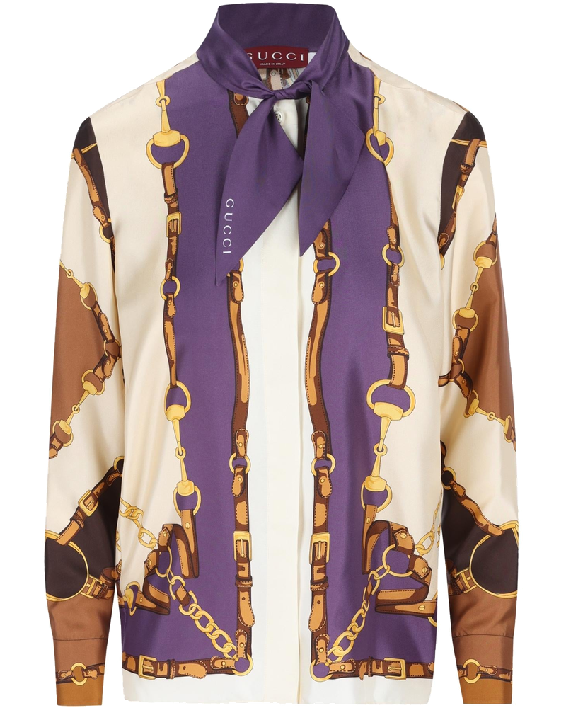 Silk Twill Shirt Gucci – Гарантія оригінальності