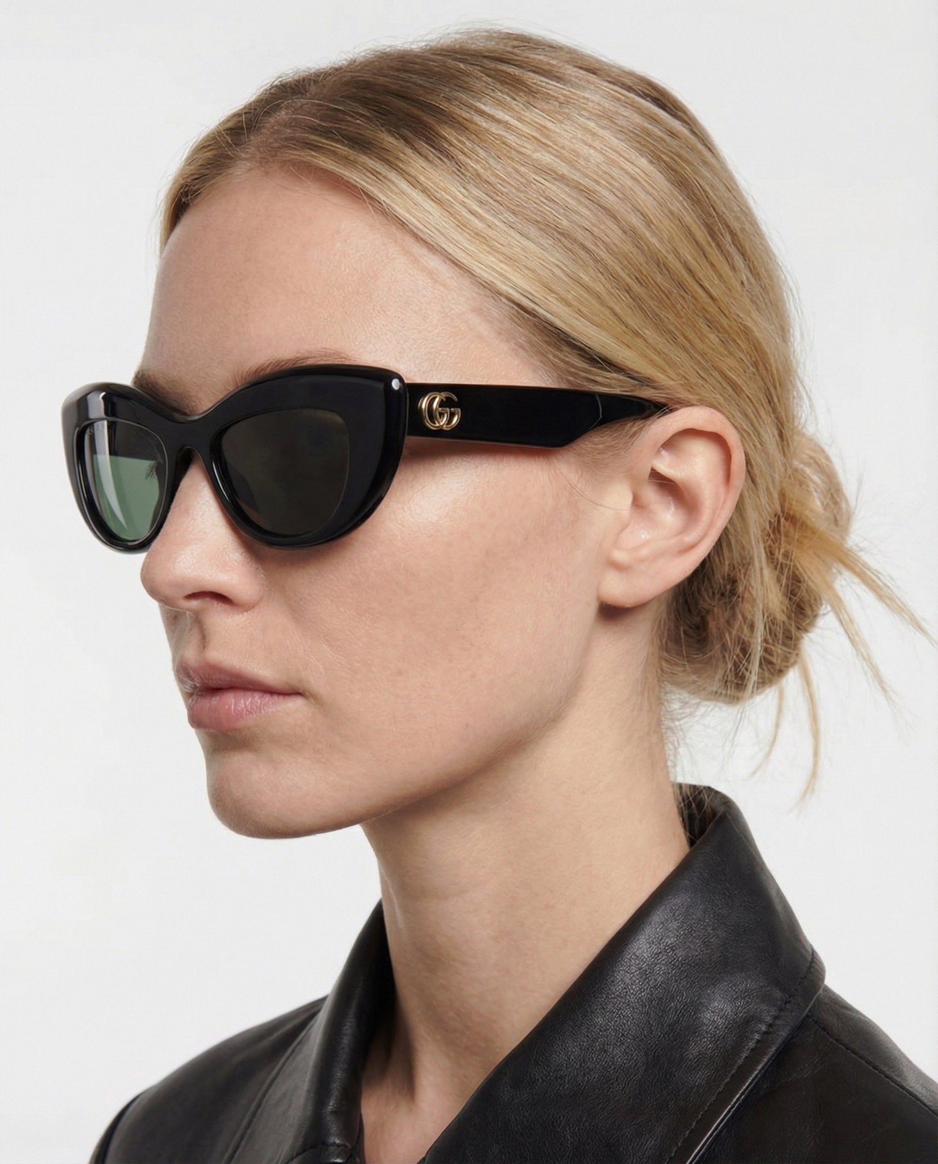 Оригінальна Cat-Eye Acetate Sunglasses Gucci – вид ззаду