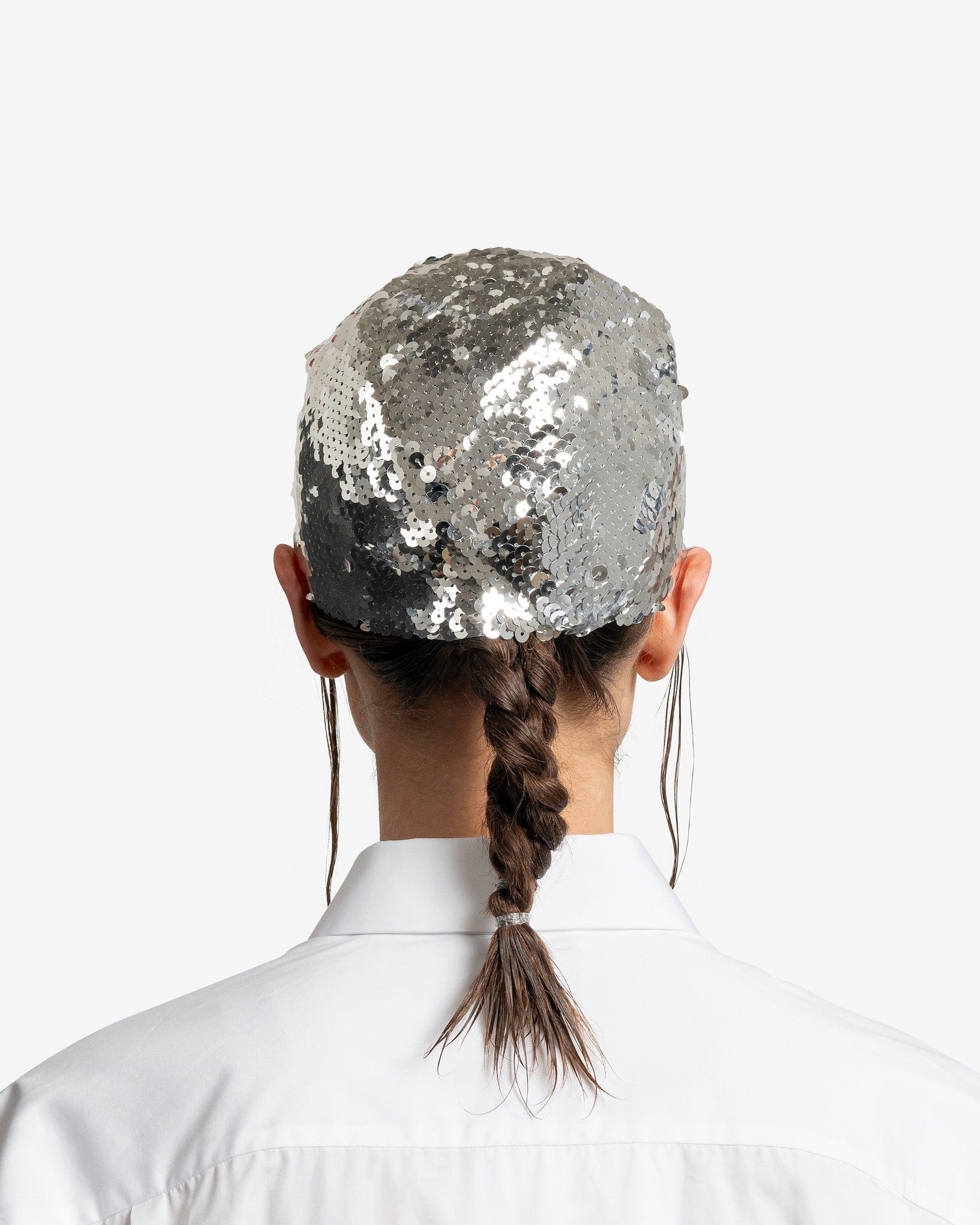 Оригінальна Hat In White Maison margiela – вид ззаду