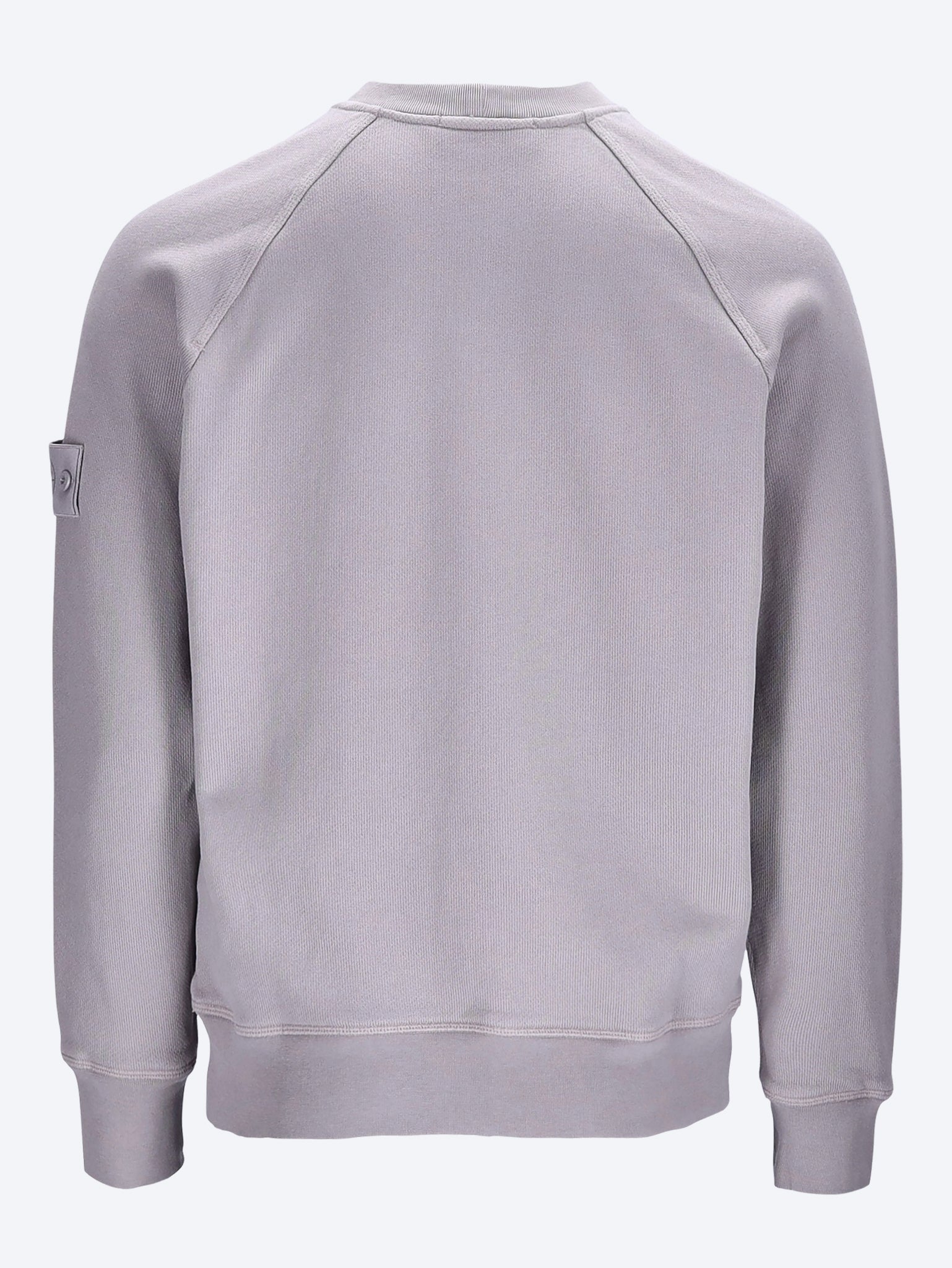 Heavy Organic Cotton Fleece Sweatshirt Stone island оригінал – Купити в Україні – детальний вид