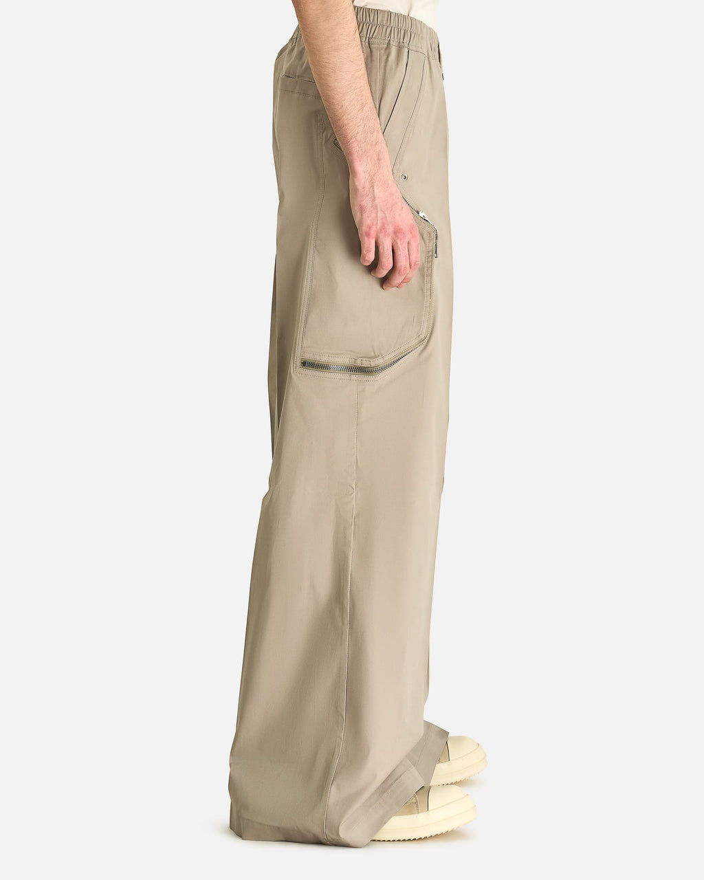 Оригінальна Heizer Belas In Pearl Rick owens – вид ззаду