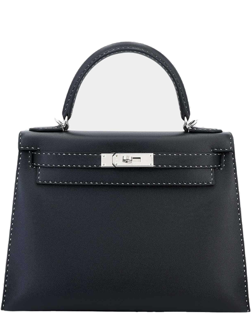 Kelly 28 Limited Edition Sellier Miss You Monsieur Black Phw Hermes – Гарантія оригінальності