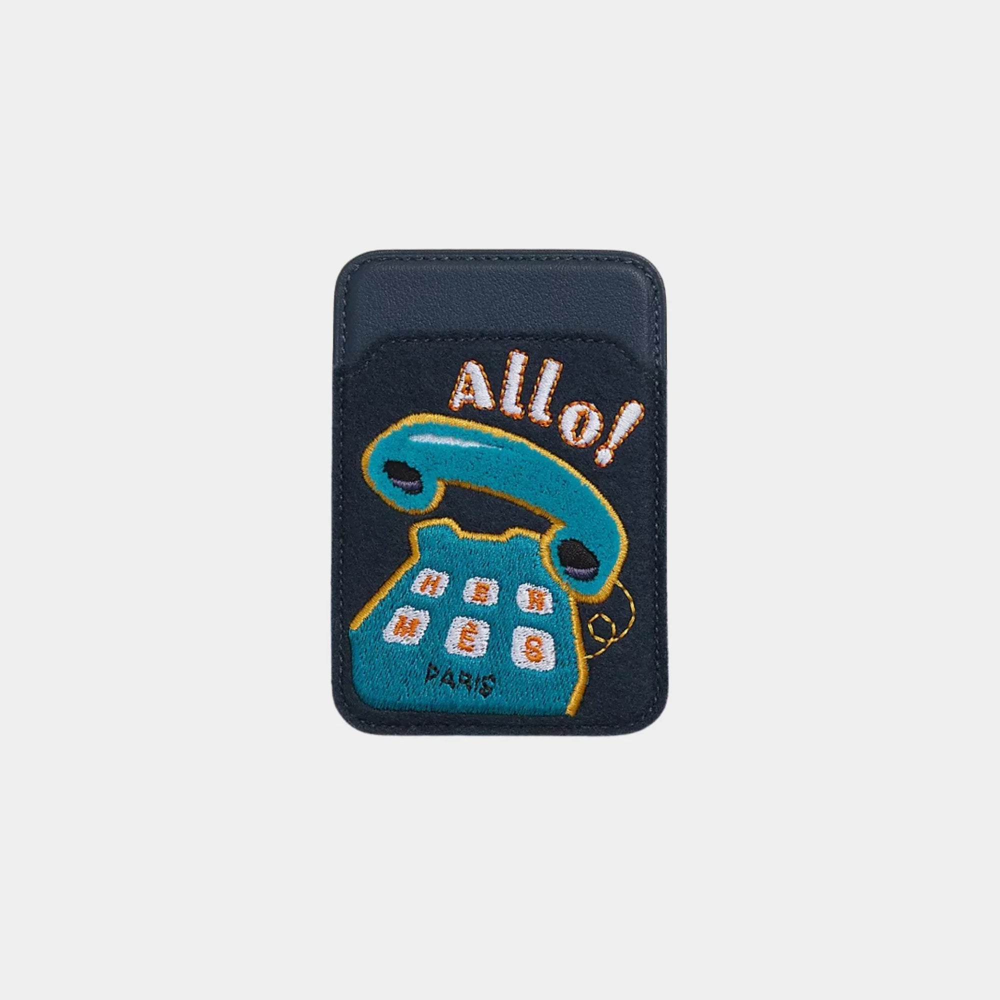 Оригінальна Allo! Magsafe Card Holder Hermes – боковий вид