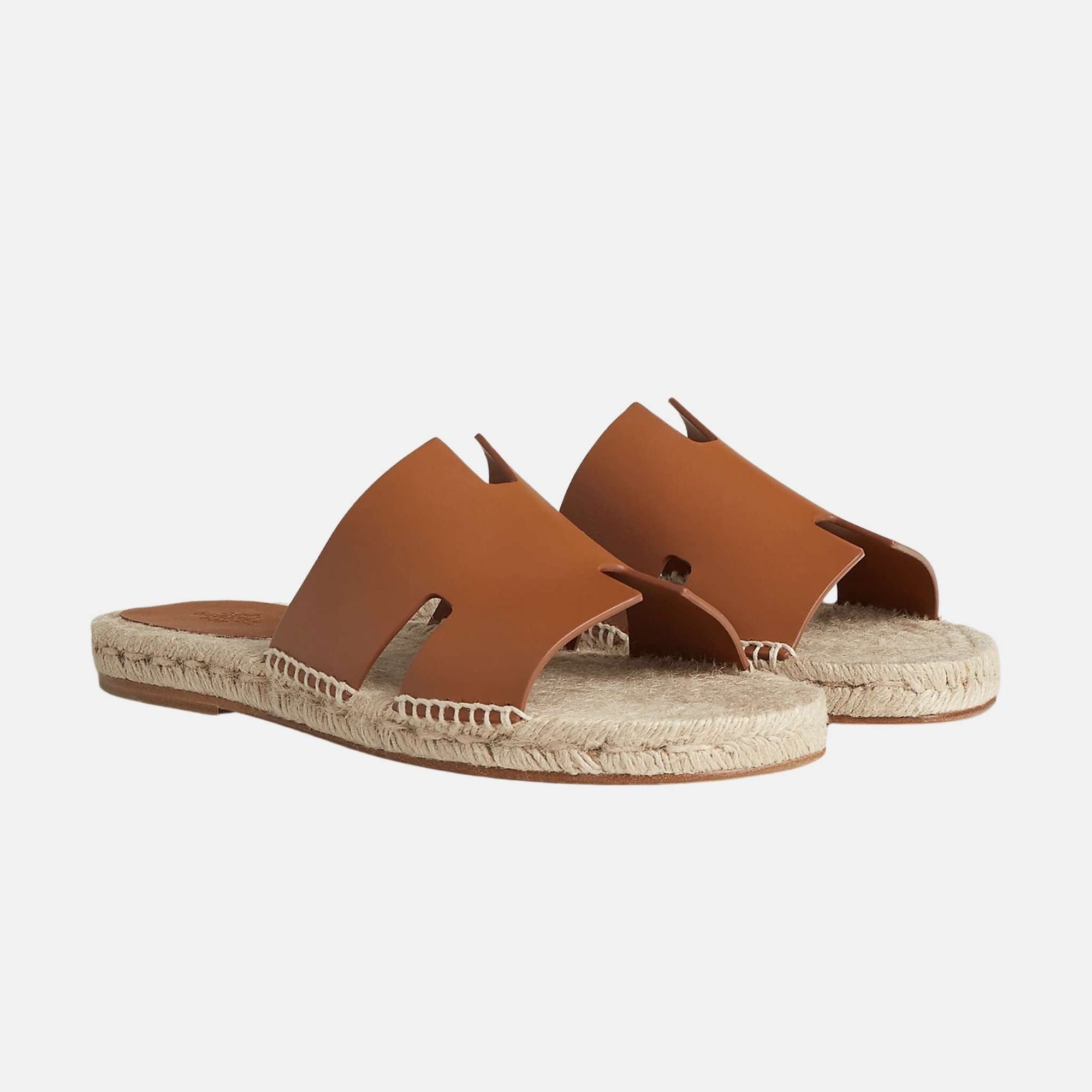 Оригінальна Antigua Calfskin Espadrille Hermes – боковий вид