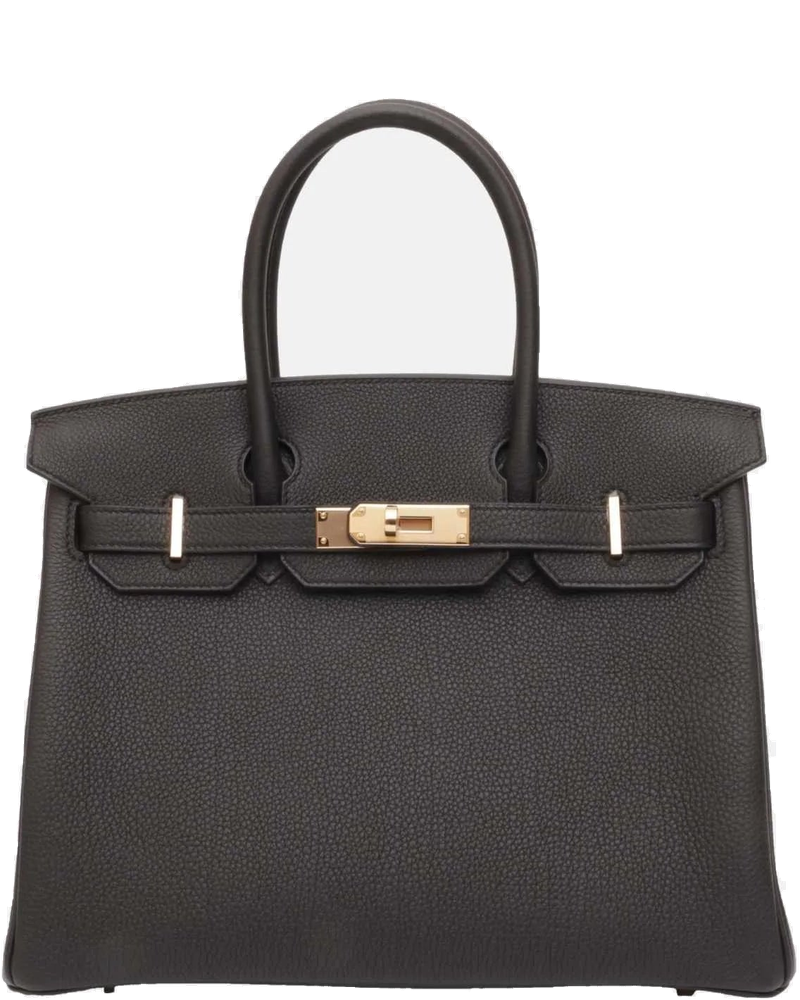 Birkin 30 Black Togo Pbhw Hermes – Гарантія оригінальності