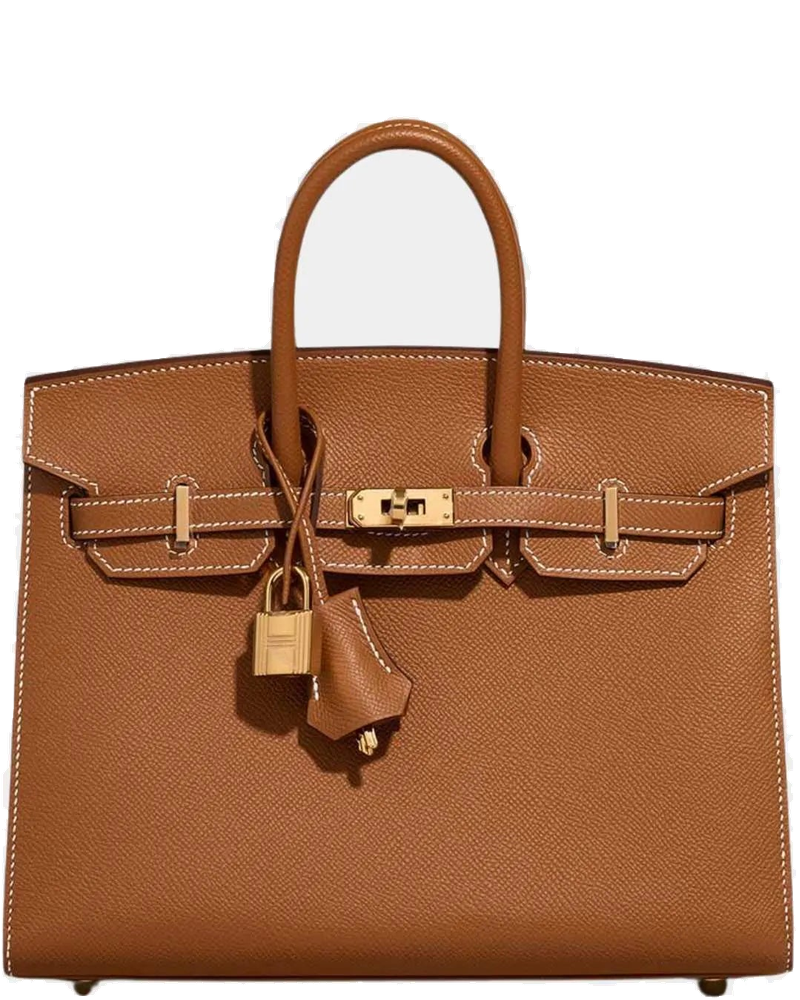 Birkin 25 Epsom Gold Ghw Hermes – Гарантія оригінальності