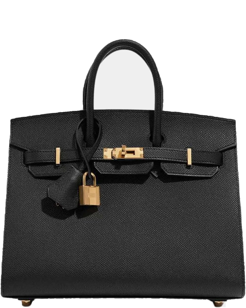 Birkin 25 Epsom Black Ghw Hermes оригінал – Купити в Україні