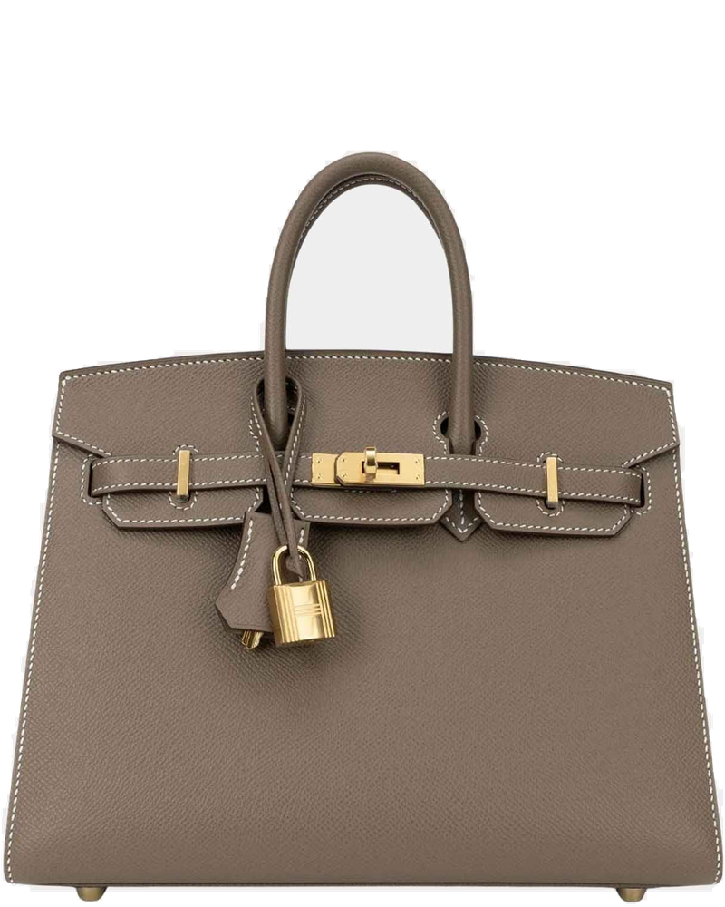 Оригінальна Birkin 25 Epsom Etoupe Ghw Hermes