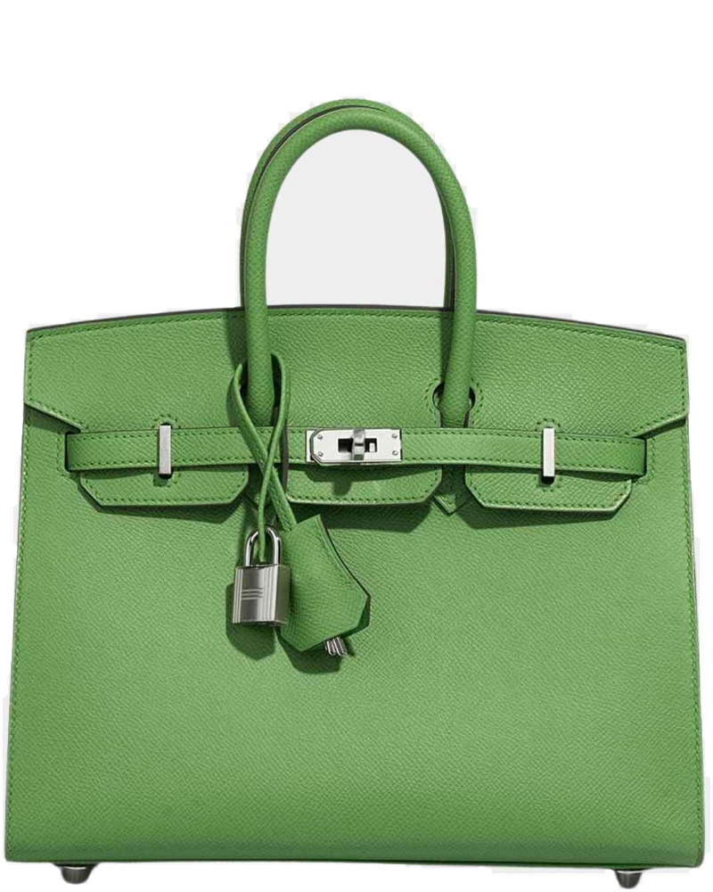 Birkin 25 Epsom Vert Yucca Phw Hermes оригінал – Купити в Україні