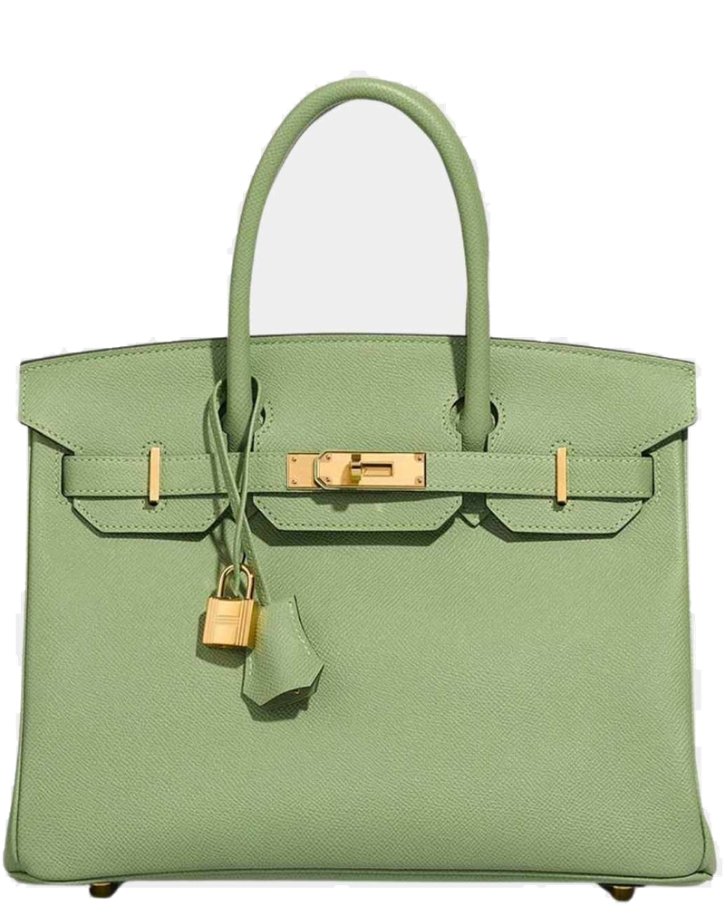 Оригінальна Birkin 30 Epsom Vert Criquet Ghw Hermes