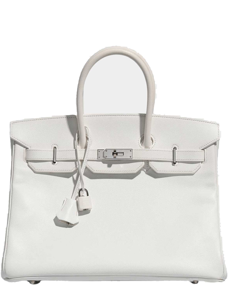 Birkin 35 Epsom White Phw Hermes – Гарантія оригінальності