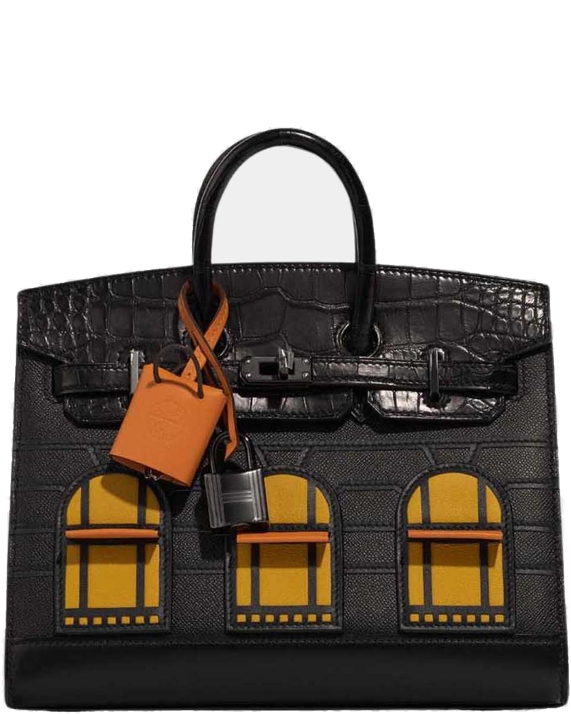 Оригінальна Birkin Faubourg 20 Midnight Bhw Hermes