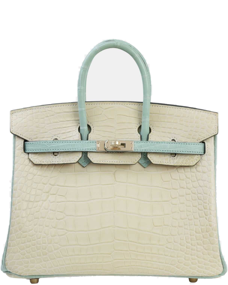 Birkin 25 Hss Matte Alligator Vanille Hermes оригінал – Купити в Україні