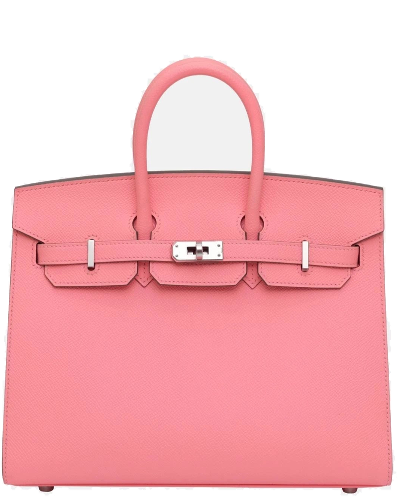 Birkin 25 Rose Confetti Epsom Phw Sellier Hermes оригінал – Купити в Україні
