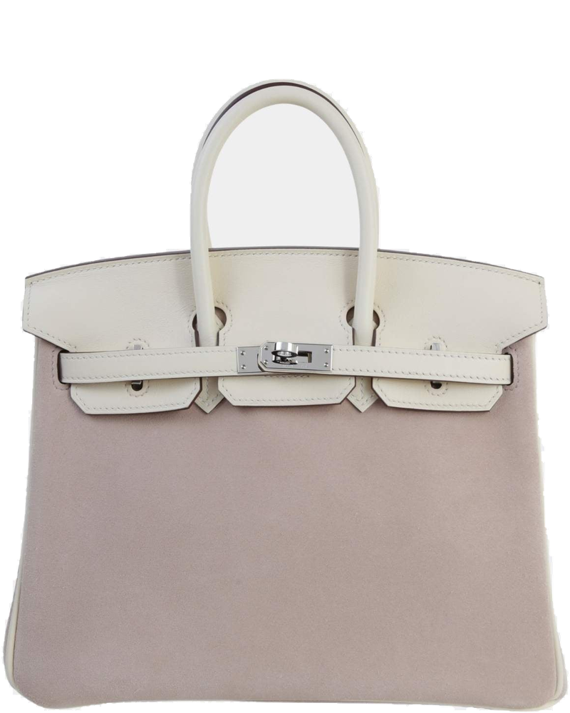 Оригінальна Birkin 30 Swift Grizzly Glycine Hermes
