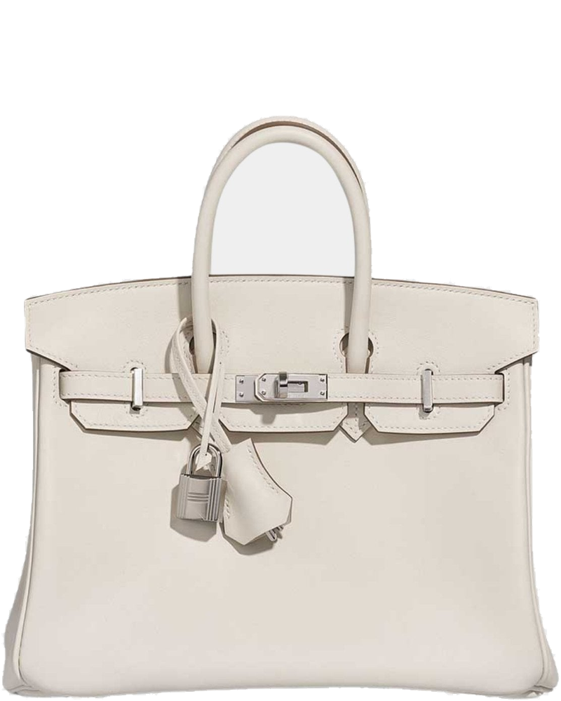 Birkin 25 Swift Mushroom Phw Hermes – Гарантія оригінальності