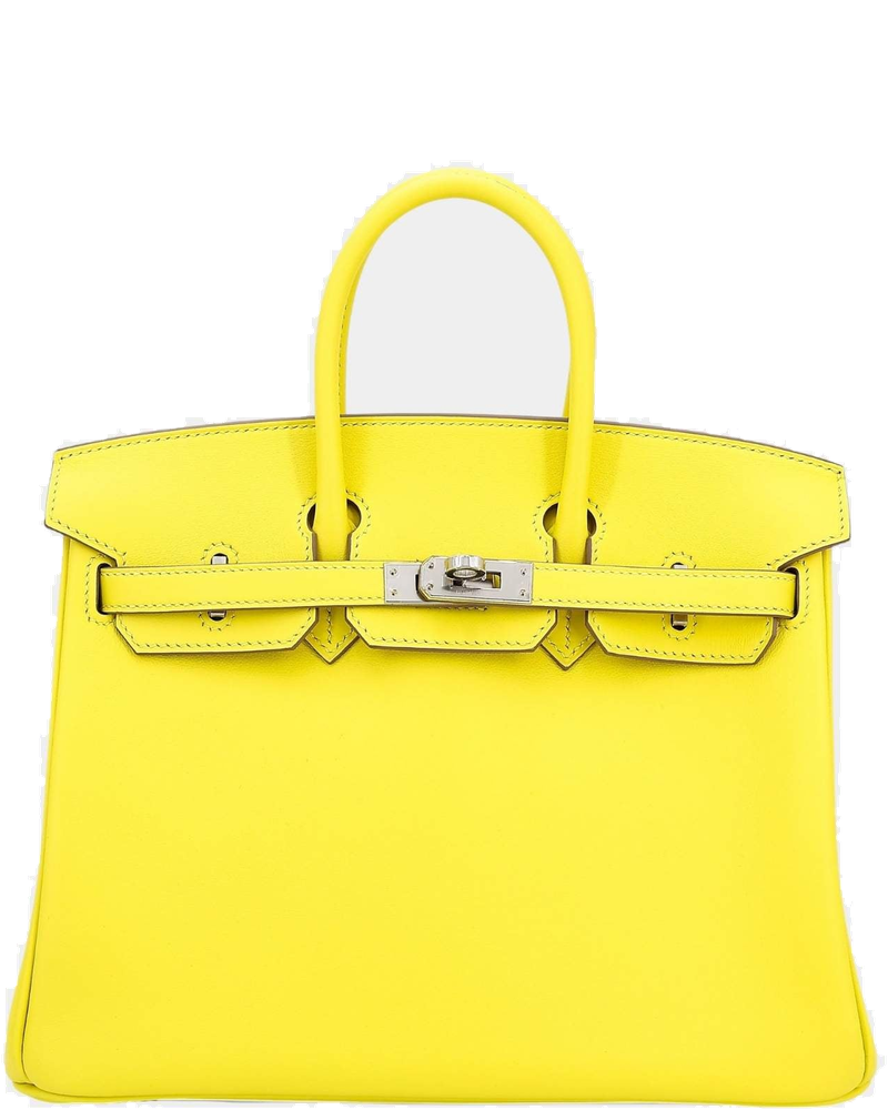 Birkin 25 Swift Lime Phw Hermes – Гарантія оригінальності