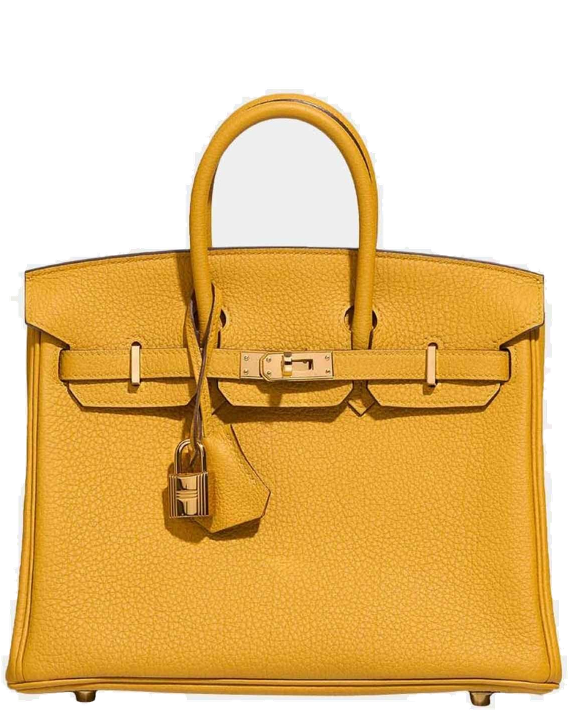 Birkin 25 Togo Jaune Ambre Hermes оригінал – Купити в Україні