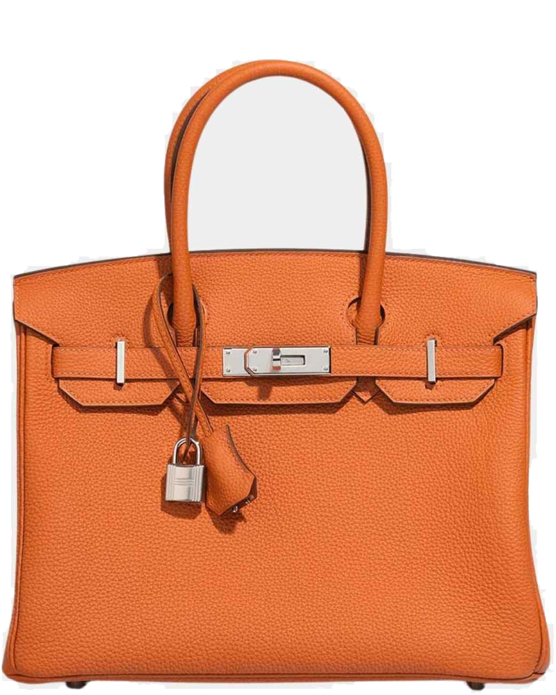 Birkin 30 Togo Orange H Phw Hermes – Гарантія оригінальності