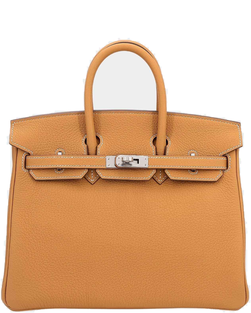 Birkin 25 Togo Natural Sable Phw Hermes – Гарантія оригінальності