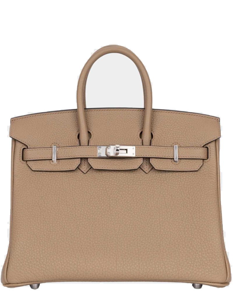 Birkin 25 Togo Beige Marfa Phw Hermes – Гарантія оригінальності