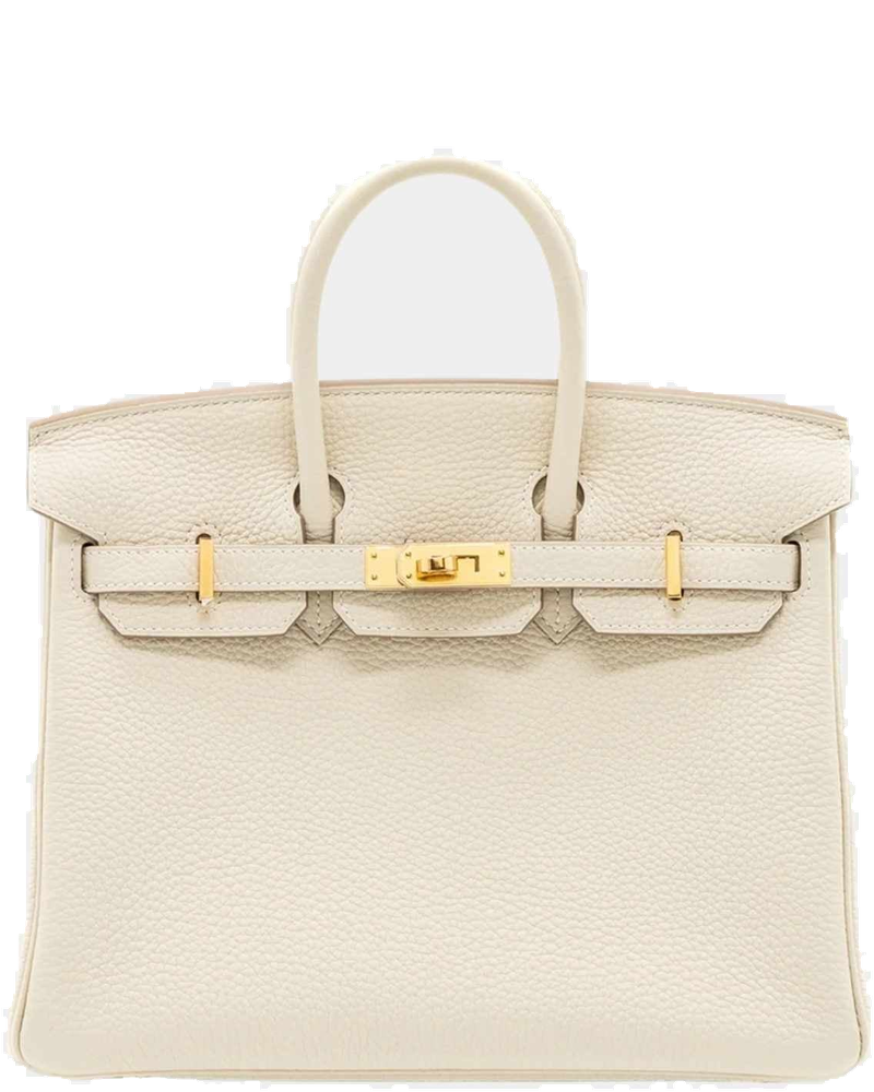 Оригінальна Birkin 25 Togo Craie Ghw Hermes
