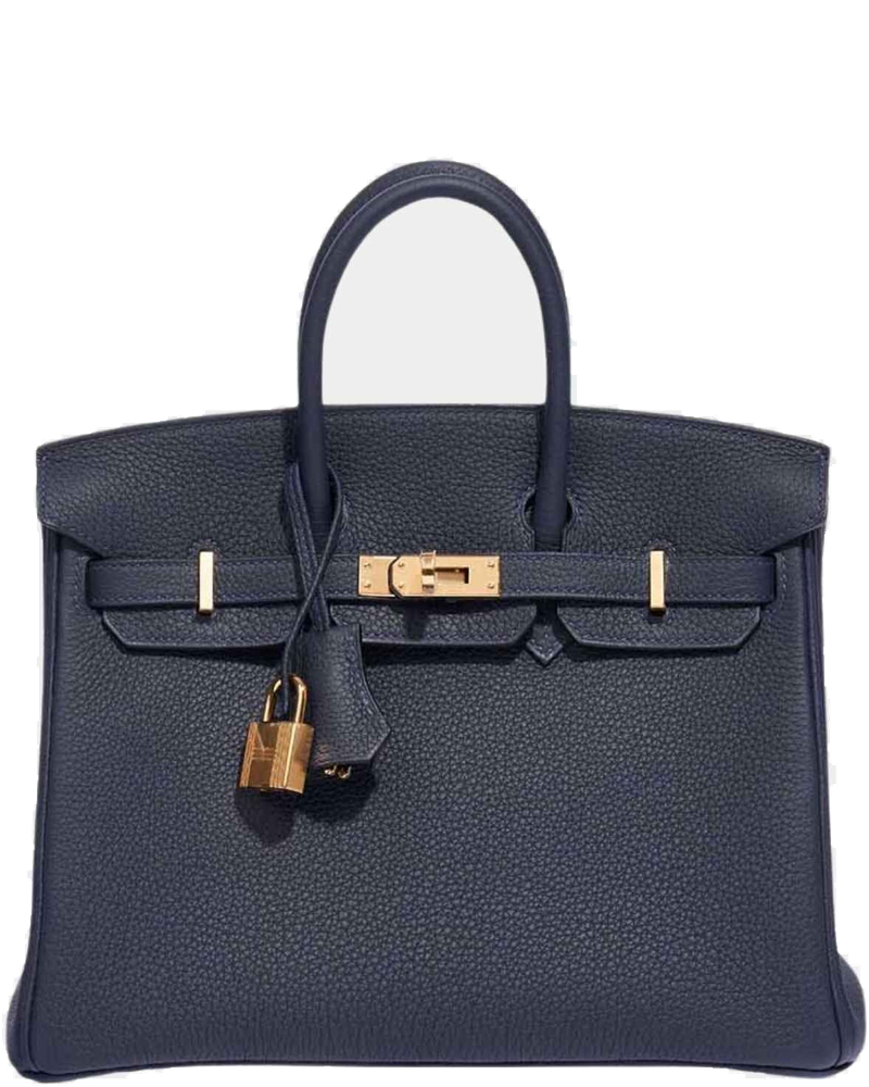 Birkin 25 Togo Bleu Nuit Ghw Hermes оригінал – Купити в Україні