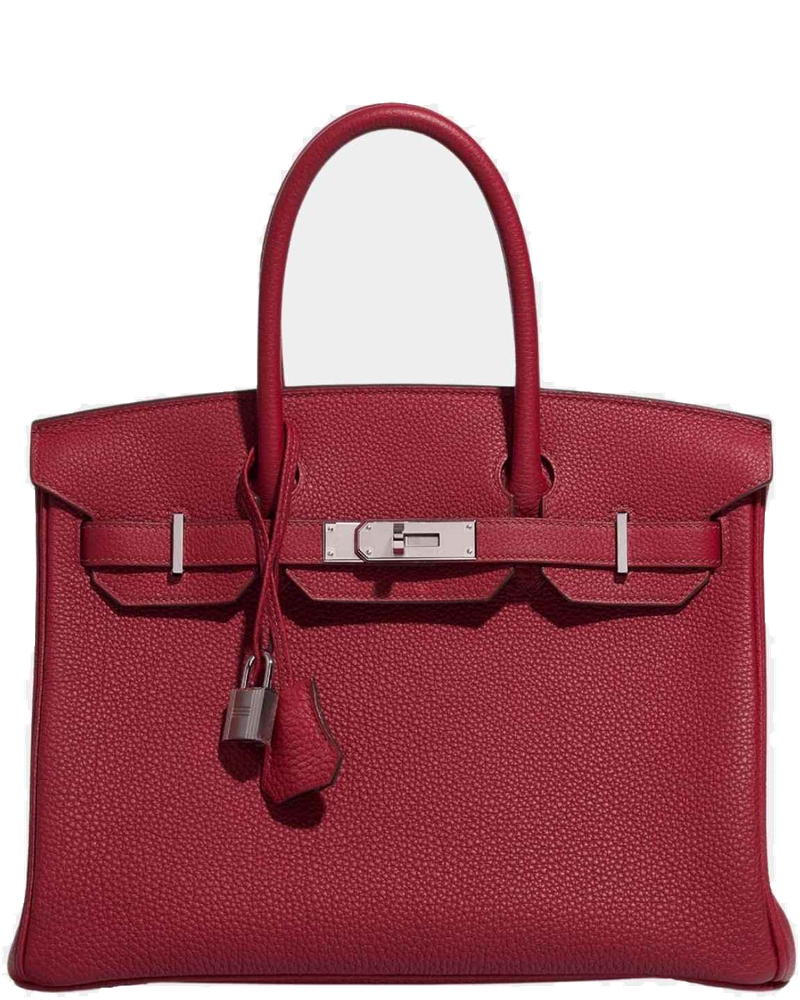 Birkin 30 Togo Rubis Phw Hermes – Гарантія оригінальності