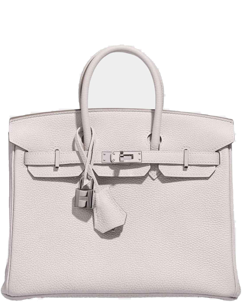 Birkin 25 Togo Gris Pale Phw Hermes – Гарантія оригінальності