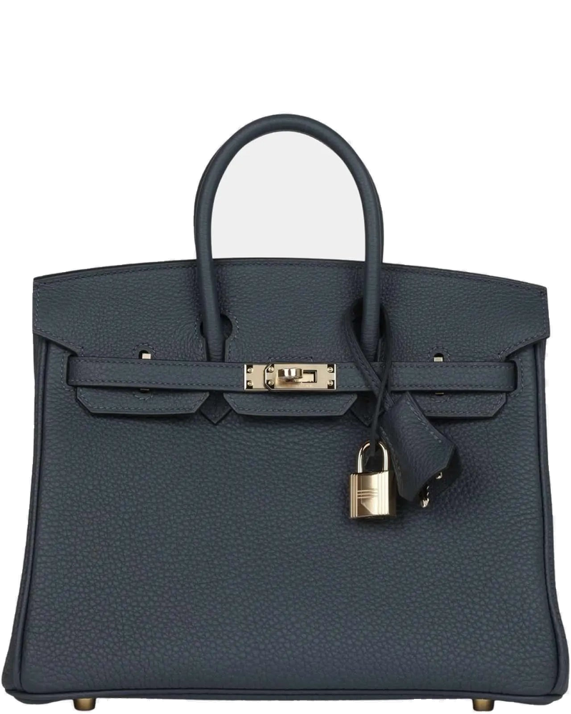 Оригінальна Birkin 25 Togo Gris Misty Pbhw Hermes