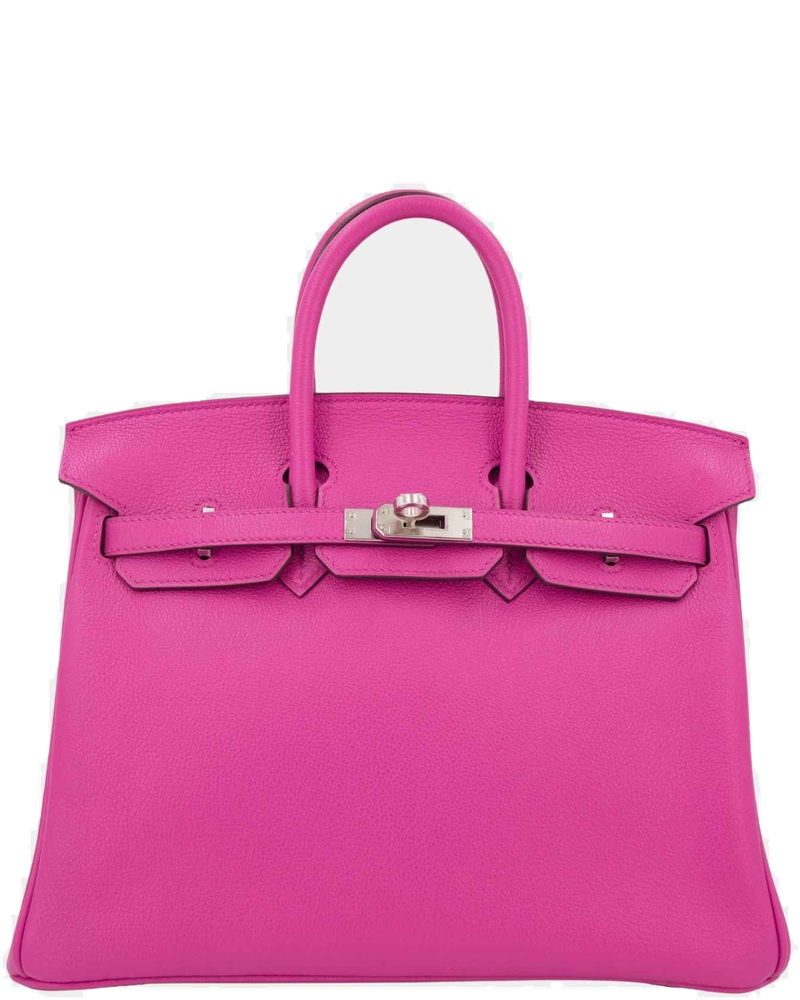 Birkin 25 Verso Taurillion Novillo Magnolia Hermes – Гарантія оригінальності