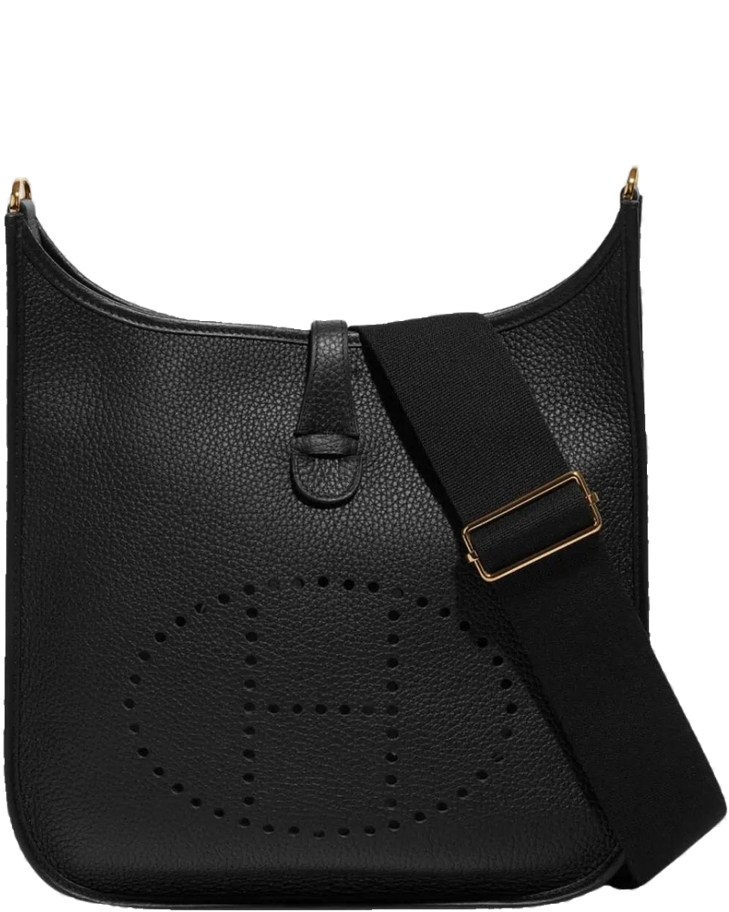 Evelyne 29 Taurillon Clemence Black Ghw Hermes – Гарантія оригінальності