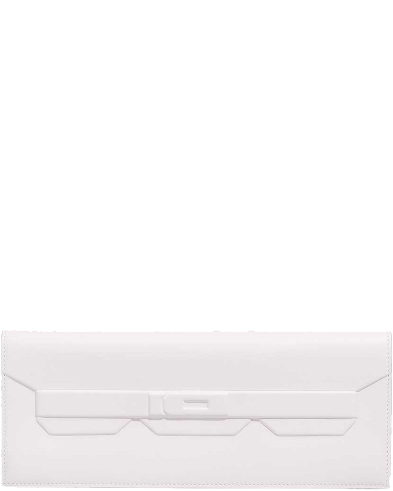 Kelly Cut Shadow Clutch Swift New White Hermes оригінал – Купити в Україні