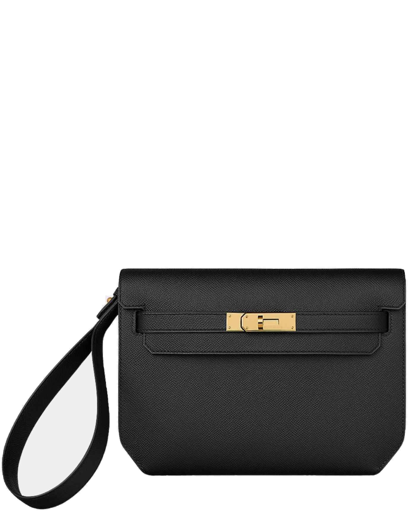 Оригінальна Kelly Depeches 25 Black Ghw Hermes