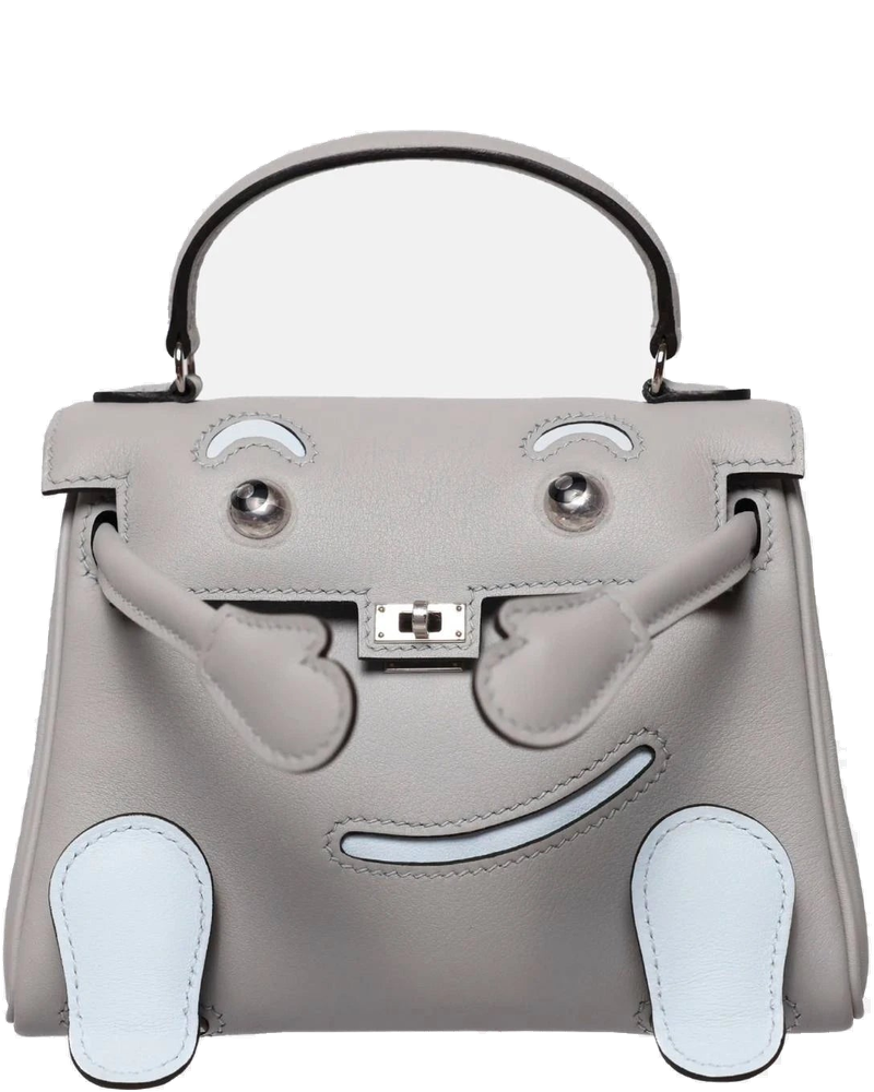 Оригінальна Kelly Doll Blue Glacier Hermes