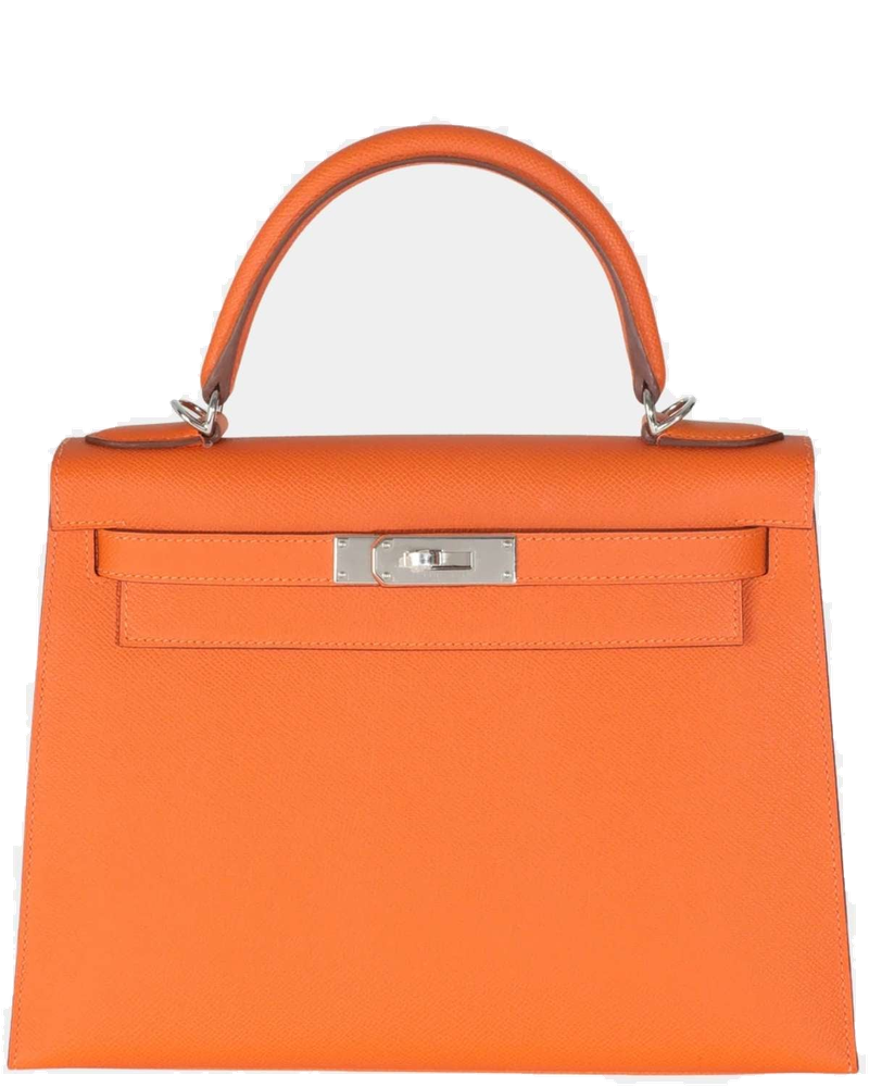 Оригінальна Kelly 28 Epsom Sellier Orange Phw Hermes