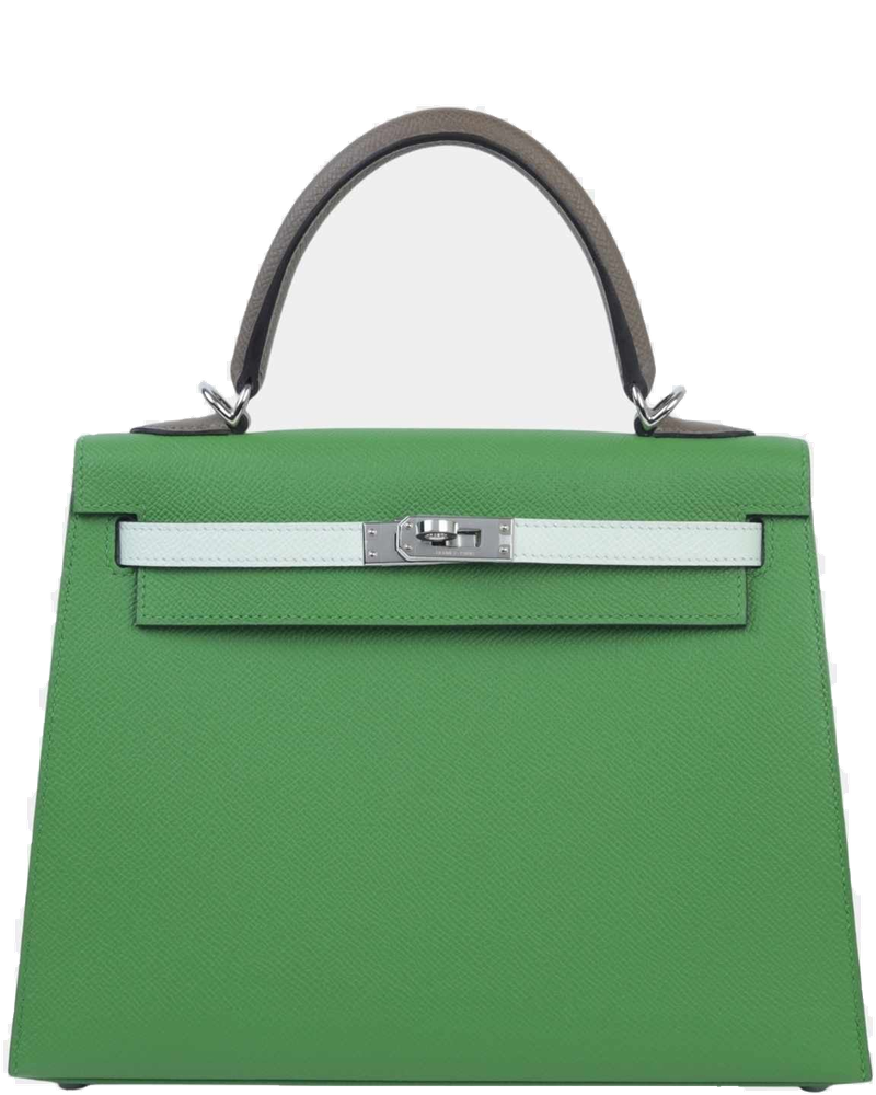 Kelly 25 Epsom Sellier Etoupe Hermes – Гарантія оригінальності